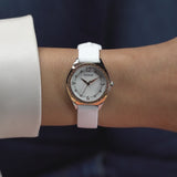 Guess Dress 30 mm White Dial Women Analog Watch GW0820L3