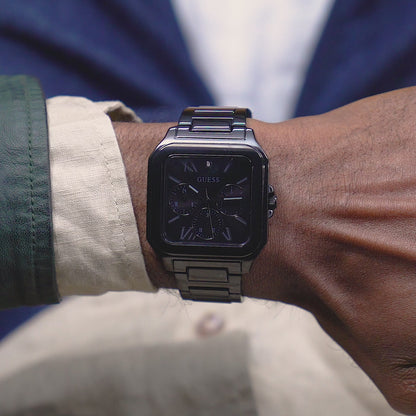 Guess GD Integrity 42 mm Black Dial Men Analog Watch- GW0631G2