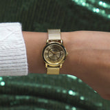 Guess Dress 28 mm Gold Dial Women Analog Watch GW0666L2