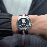 Guess Men 44 mm Black Dial Analog Watch GW0716G1