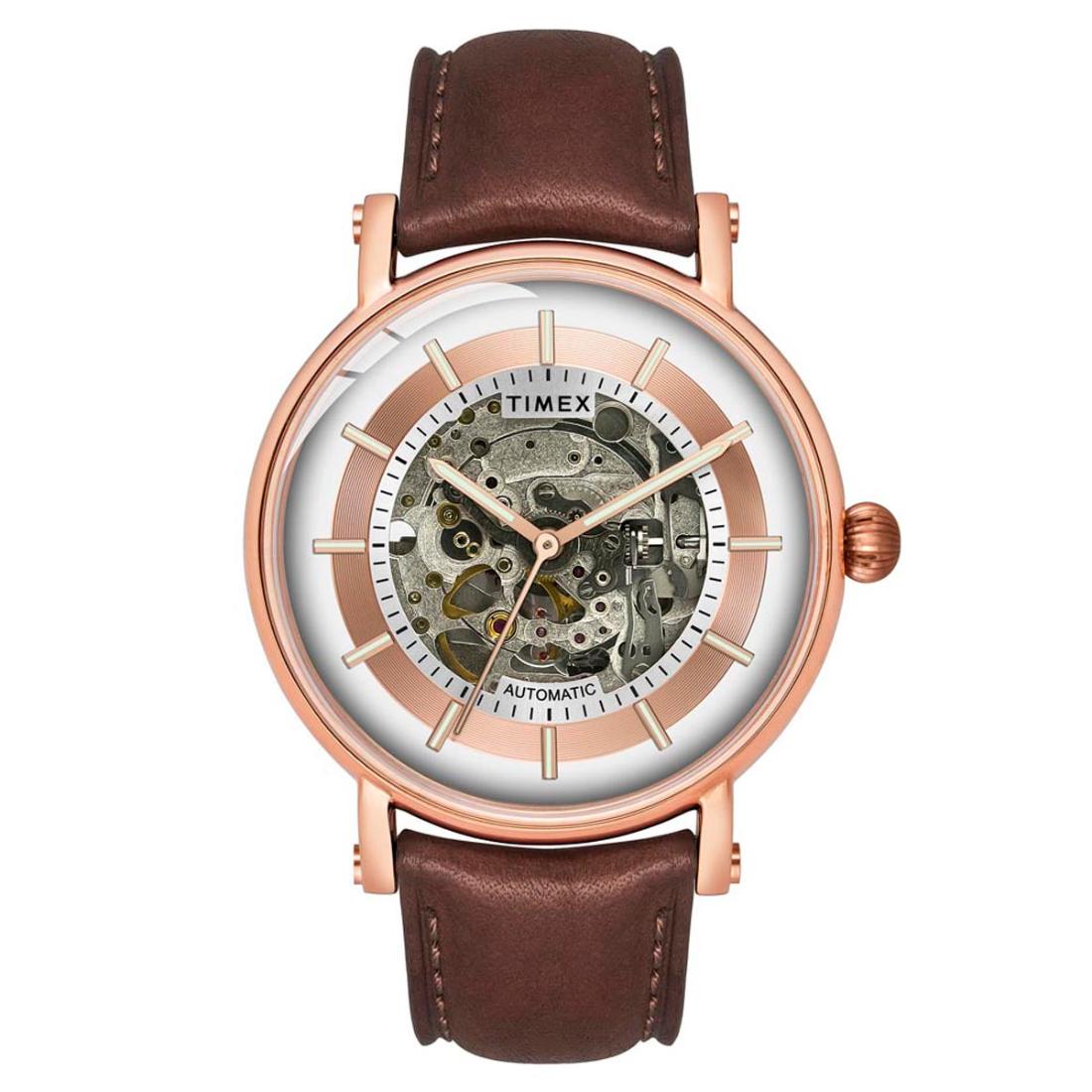 Timex Men Silver 44 mm Dial Analog Watch TWEG16715
